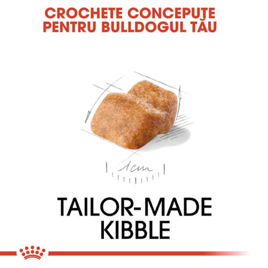 Royal Canin Bulldog Puppy – Hrană Uscată pentru Pui de Câine din Rasa Bulldog – 3 kg